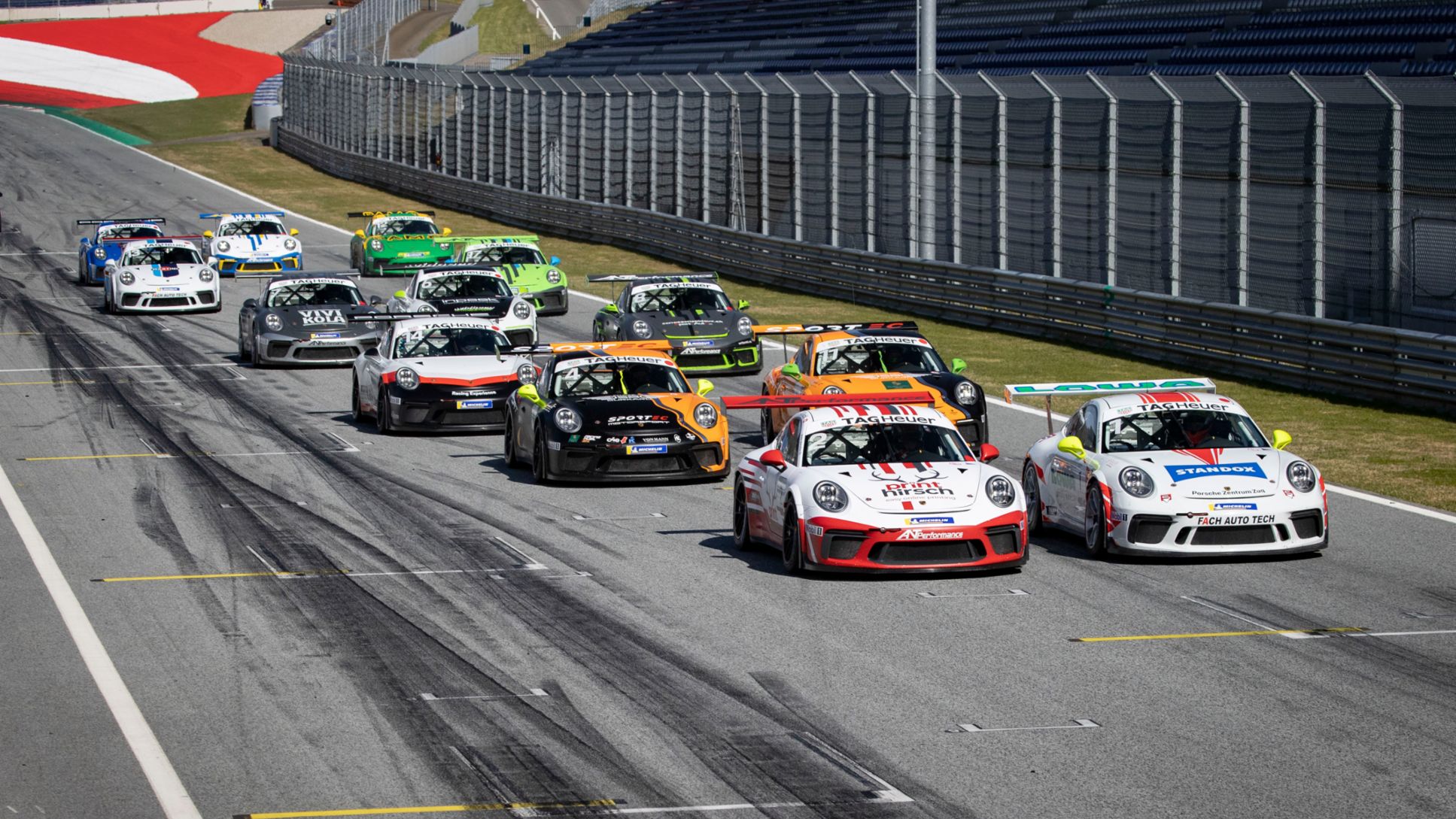 Porsche Sprint Challenge Suisse: GT3 Cup; 2021, Spielberg
