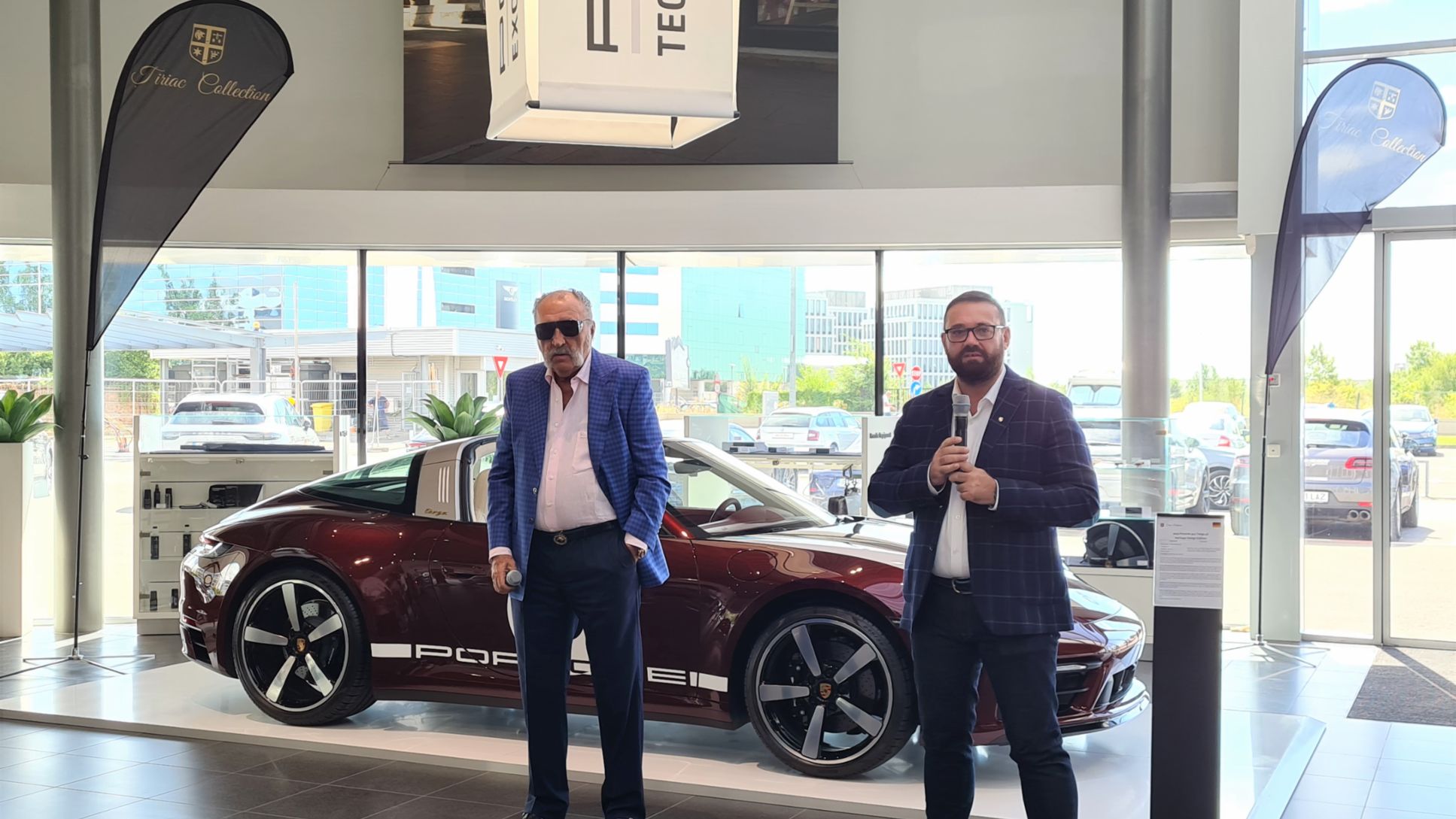 Unul dintre cele numai 992 de exemplare exclusiviste ajunge la București: 911 Targa 4S Heritage Design, un omagiu adus tradiției Porsche, de acum parte a Țiriac Collection