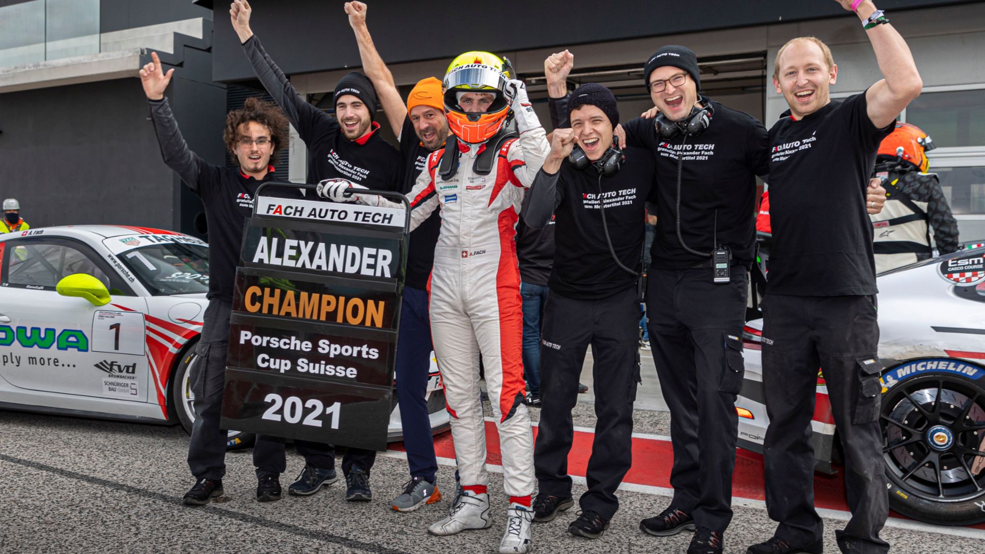 Porsche Sprint Challenge Suisse: GT3 Cup; 2021, Misano, Alexander Fach