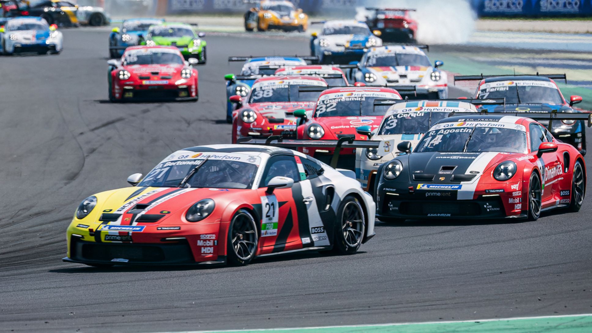 Il secondo atto della Porsche Carrera Cup Italia 2023 va in scena a Vallelunga