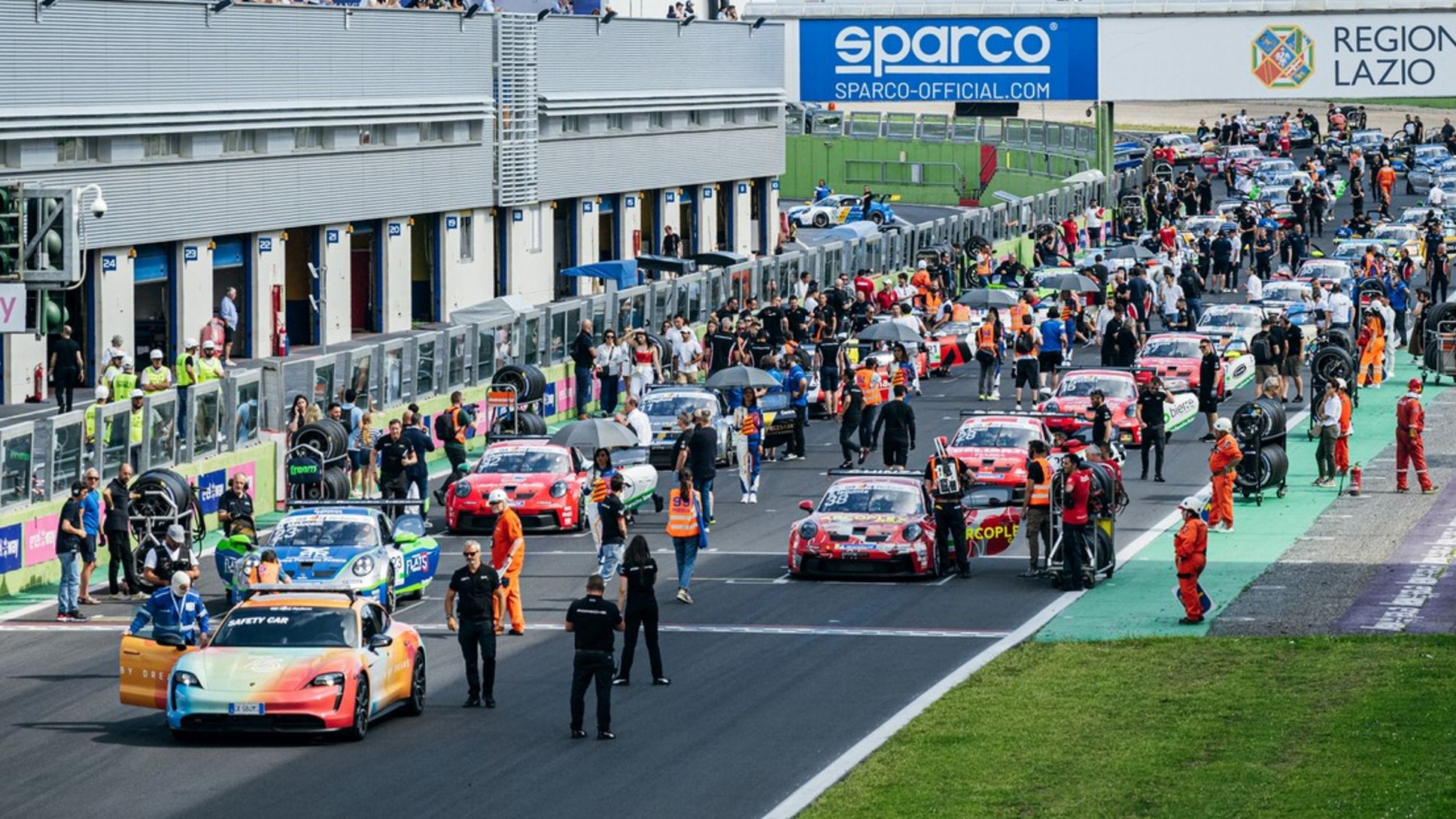  Porsche Carrera Cup Italia starting grid