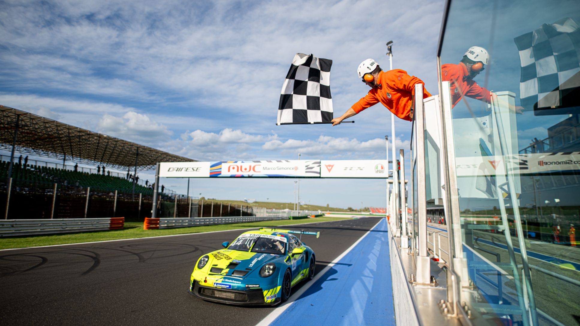 Porsche Sprint Challenge Suisse: GT3 Cup; 2023, Misano, Johannes Kapfinger