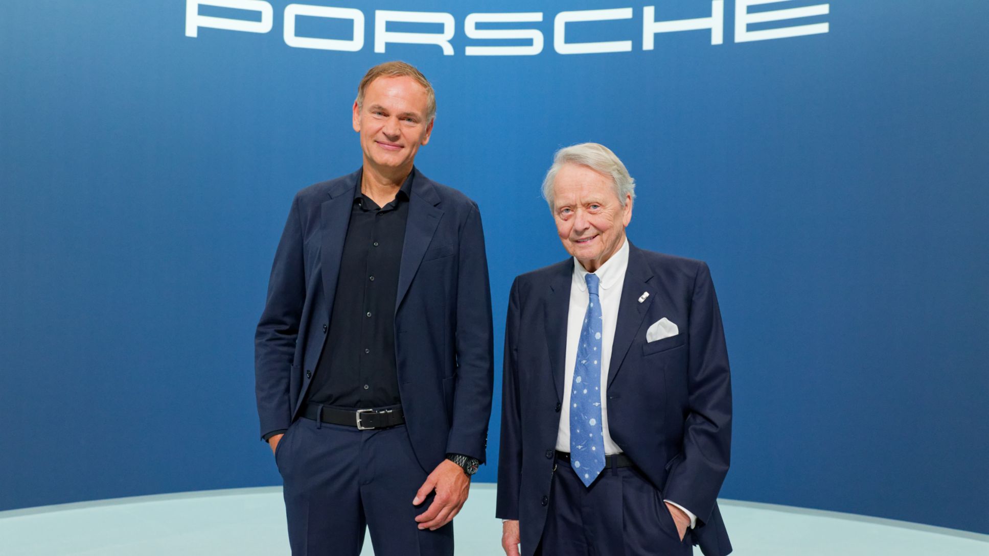 Président du Directoire Oliver Blume et Président du Conseil de surveillance Dr Wolfgang Porsche à L’Assemblée générale ordinaire des actionnaires de Porsche AG