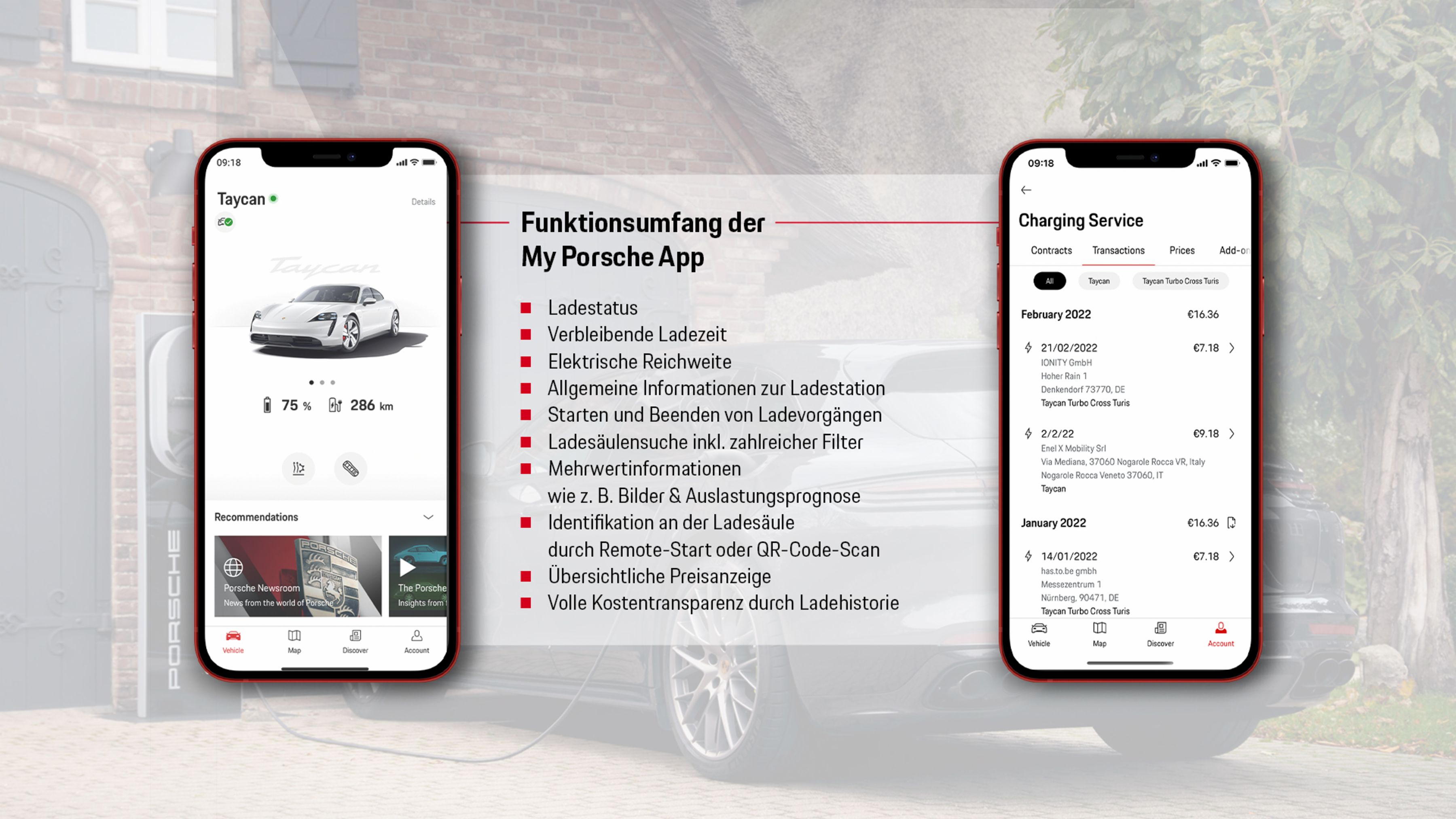 My Porsche App, 2022, Porsche AG