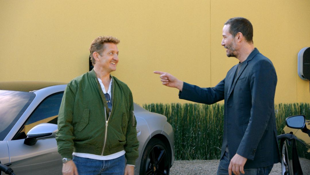 Porsche Presents: 'Going The Distance' with Alex Winter & Keanu Reeves