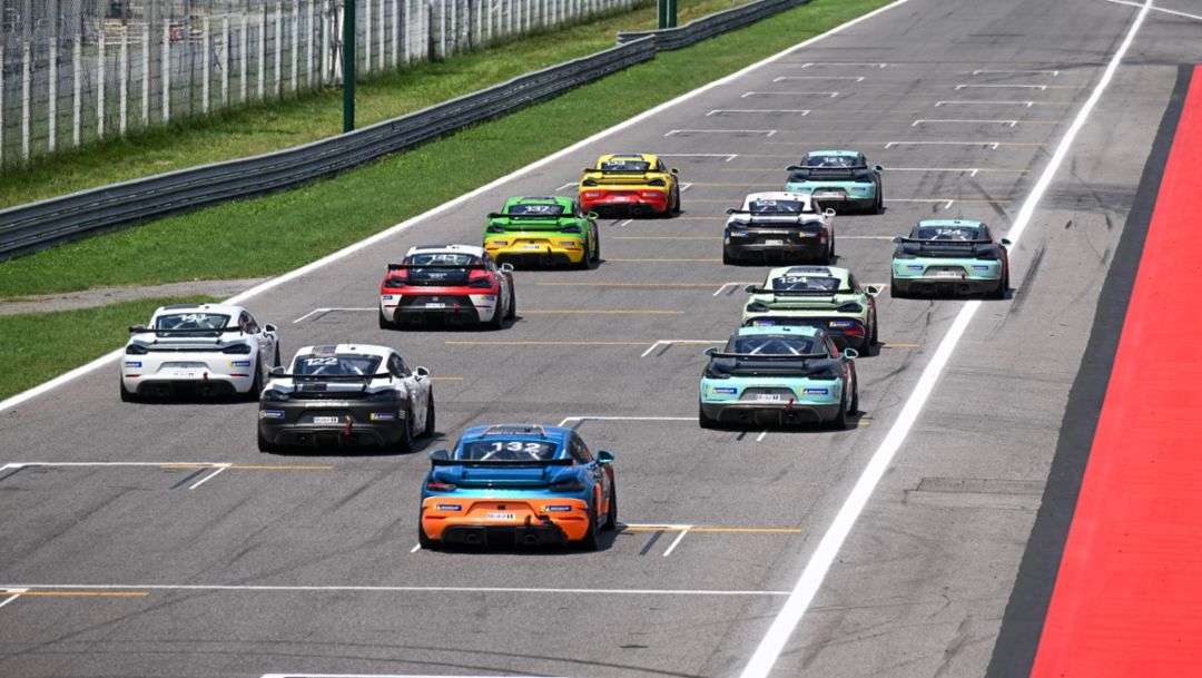 Porsche Sprint Challenge Suisse: GT4 Clubsport; 2023, Monza, Porsche Schweiz AG, 2023