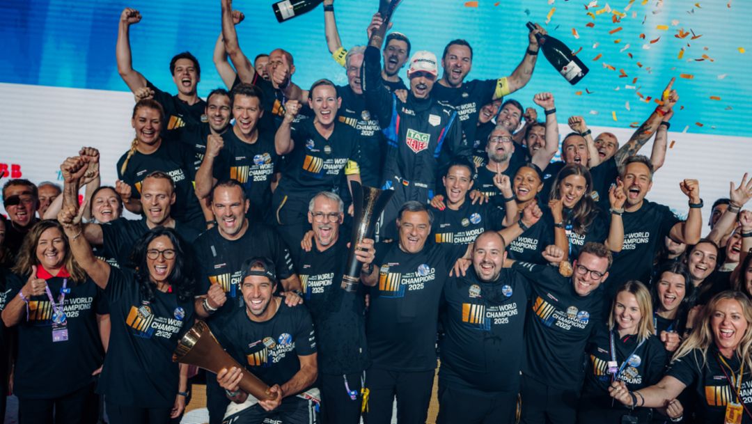 Equipo TAG Heuer Porsche de Fórmula E, E-Prix de Londres, 2025, Porsche AG