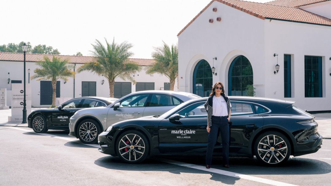 Porsche Centre Abu Dhabi brings lifestyle, wellness and design together at Marie Claire Arabia&rsquo;s Wellness Experience
