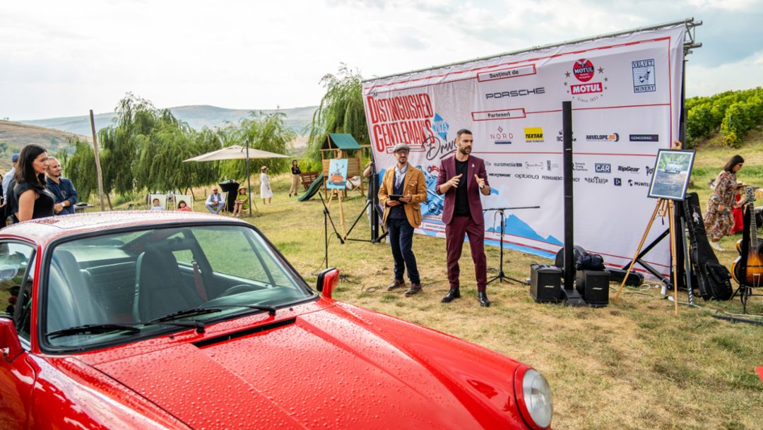 Porsche a susținut prima ediție Distinguished Gentleman&rsquo;s Drive din Rom&acirc;nia