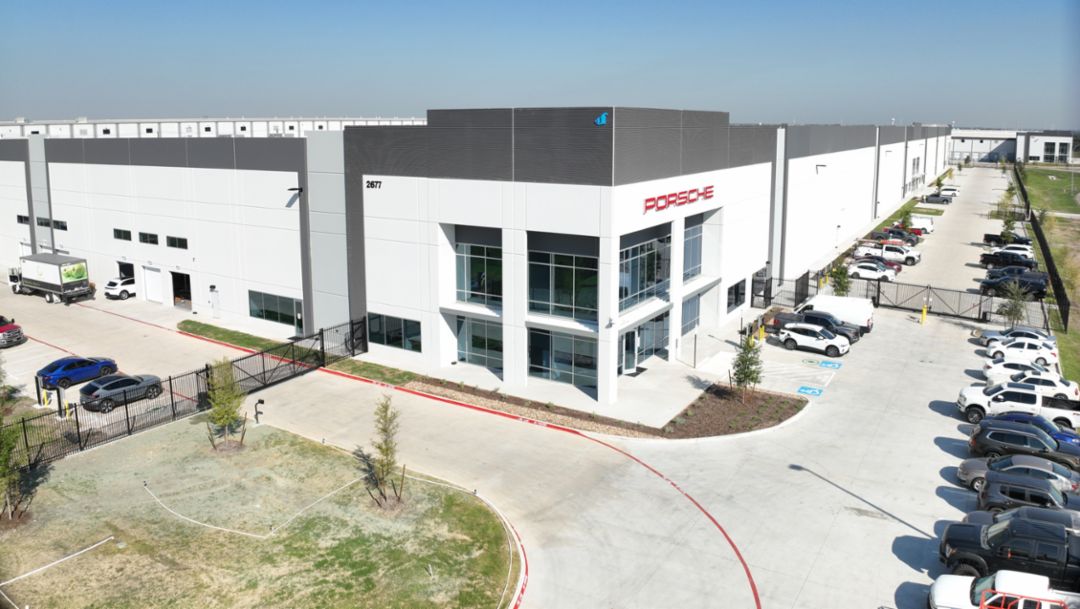 Porsche opens new state-of-the-art parts and technical training center in Fort Worth, Texas