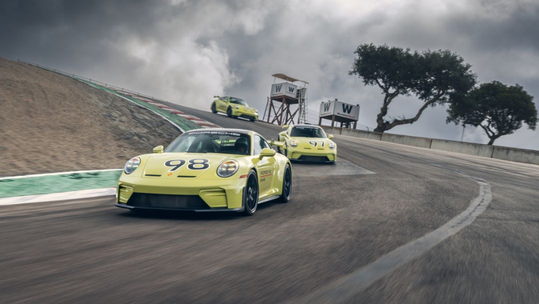 Porsche Track Experience at the iconic WeatherTech Raceway Laguna Seca opens to its first customers, launching a second U.S. location