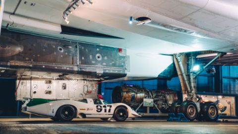 50 Jahre 917: Als Porsche auf die Concorde traf