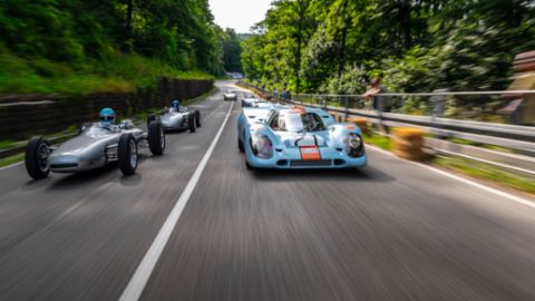 Reunion with Porsche motorsport legends