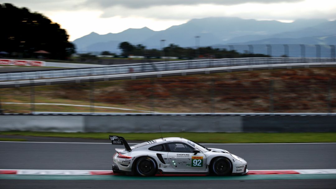 911 RSR, Porsche GT Team (92), Race, World Endurance Championship WEC, Round 2, Fuji/Japan, 2019, Porsche AG