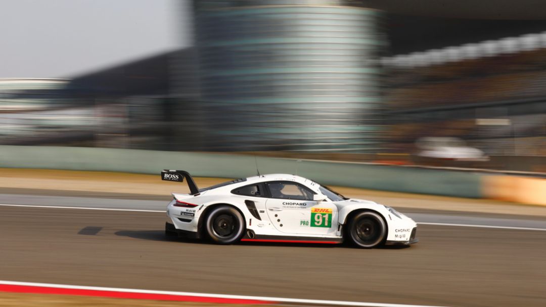 Porsche 911 RSR, Campeonato del Mundo de Resistencia WEC, Shanghái, tercera prueba, carrera, 2019, Porsche AG