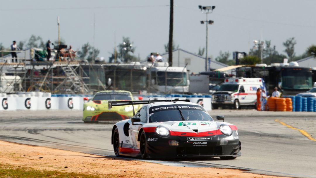 911 RSR, Porsche GT Team, race, round six, WEC, Sebring, 2019, Porsche AG