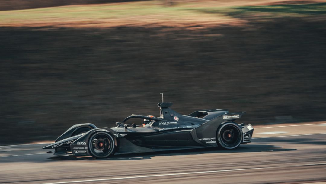Neel Jani completed first kilometres in the Formula E car
