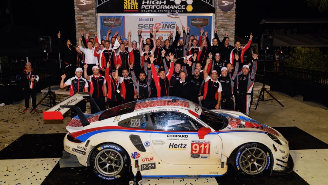 Porsche GT Team, 911 RSR, Sebring, 2019, Porsche AG