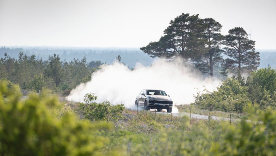 Cayenne Turbo S E-Hybrid, Gotland Ring, 2019, Porsche AG