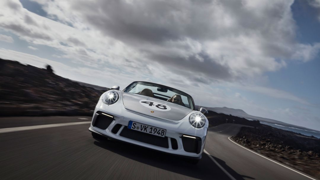 El nuevo Porsche 911 Speedster entra en producción