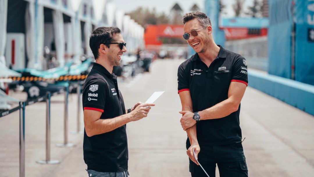 How André Lotterer and Neel Jani are mastering the Formula E finale in Berlin