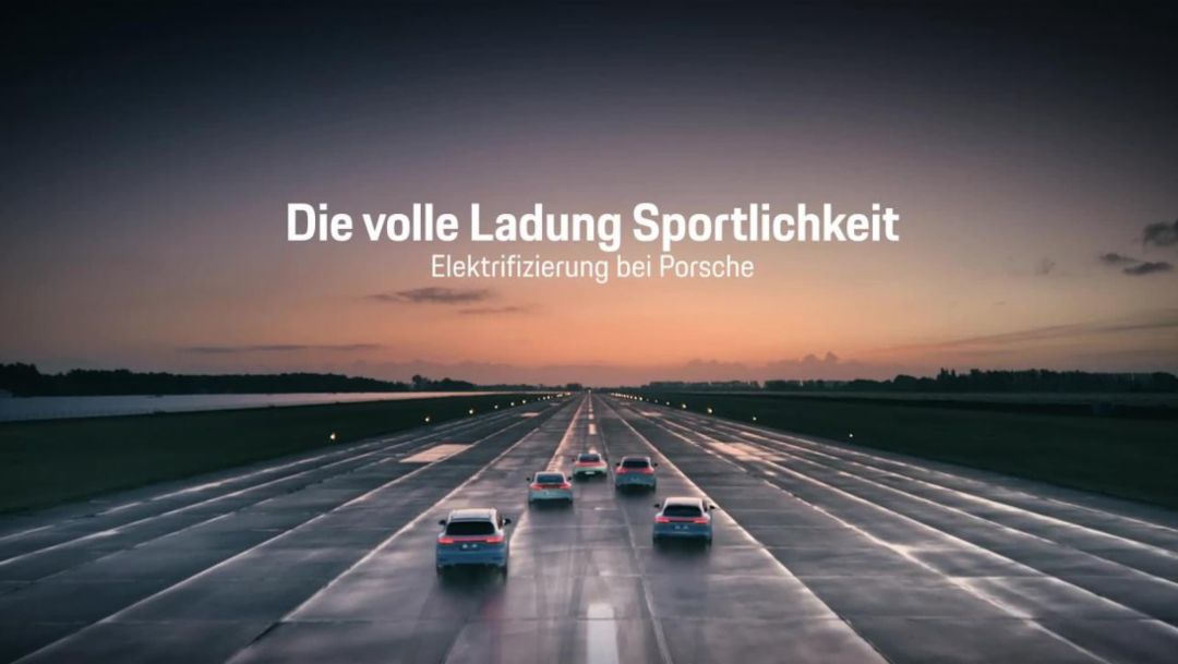 Die volle Ladung Sportlichkeit: Elektrifizierung bei Porsche