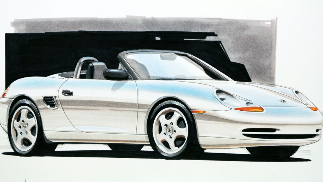 Porsche Boxster 25 år - firas med jubileumsmodell 