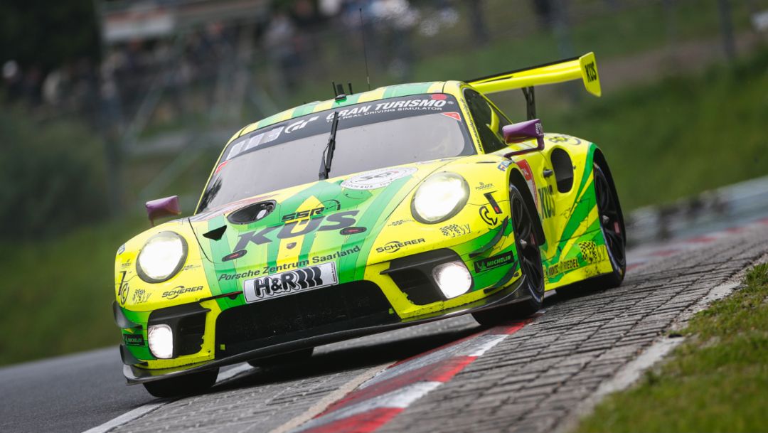 911 GT3 R, Manthey-Racing, 24-Stunden-Rennen Nürburgring, Rennen, Deutschland, 2021, Porsche AG