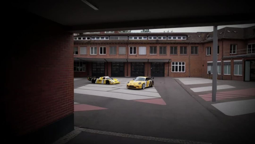 Carátula del vídeo, 2021, Porsche AG