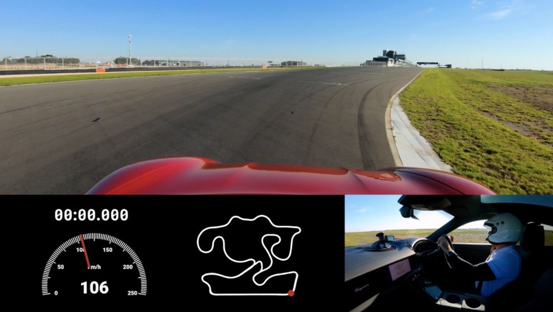 Onboard video: Luke Youlden sets first EV lap record at The Bend Motorsport Park in Porsche Taycan Turbo S