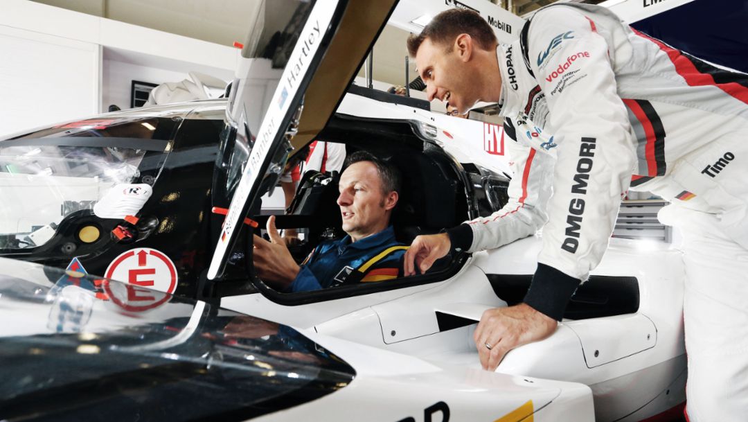 Flights of fancy – astronaut meets racing driver