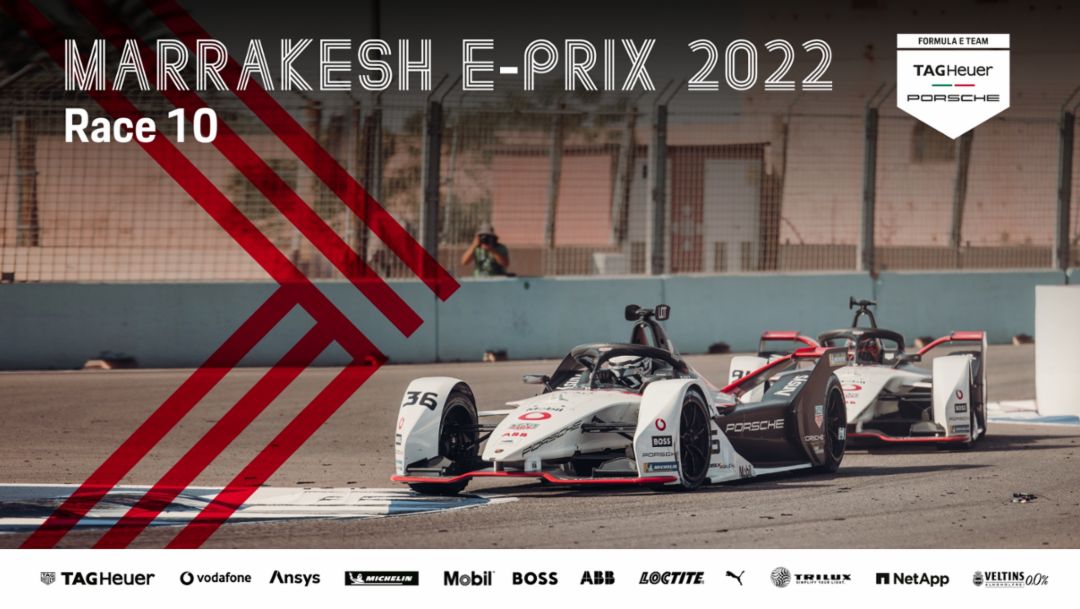 99X Electric, Marrakesch E-Prix, 2022, Porsche AG