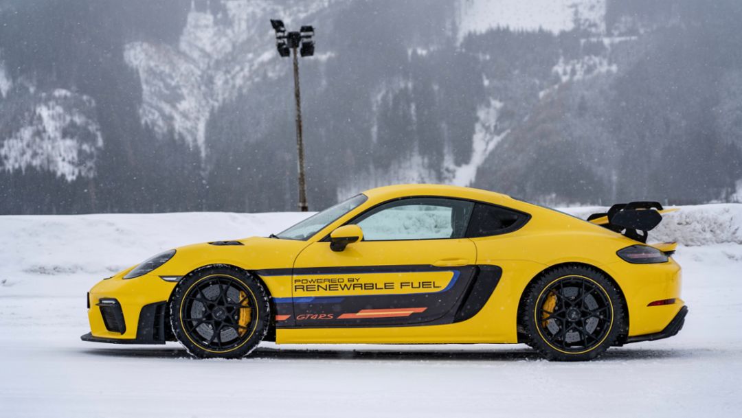 718 Cayman GT4 RS, GP Ice Race, Zell am See, Austria, 2022, Porsche AG