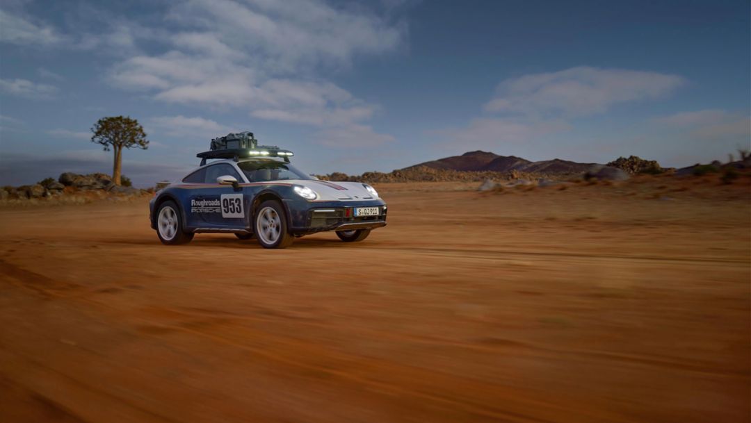 Test program of the 911 Dakar