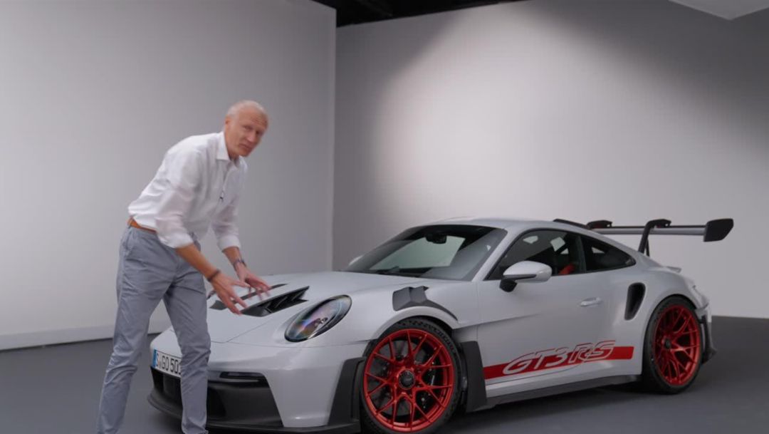 Andreas Preuninger, Leiter GT-Fahrzeuge, 911 GT3 RS, 2022, Porsche AG