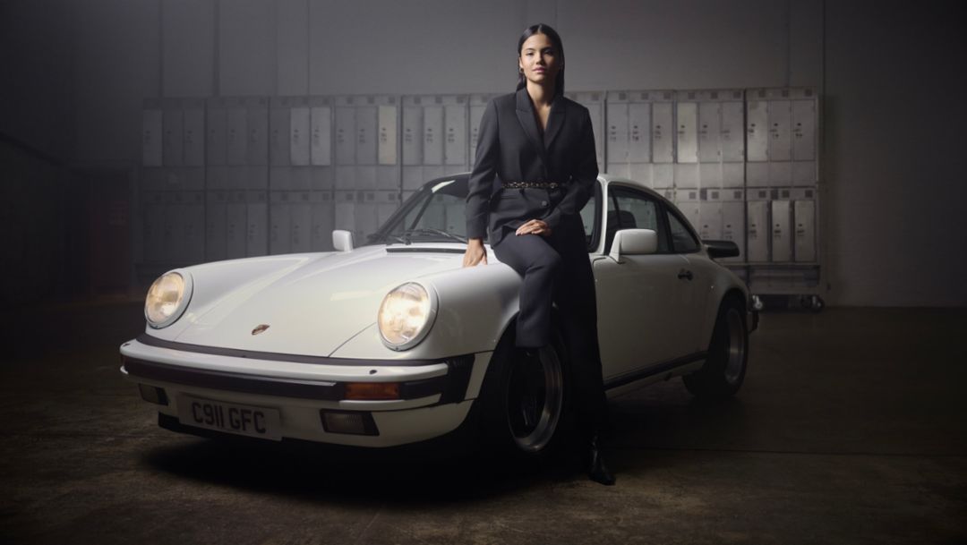 Emma Raducanu, Porsche-Markenbotschafterin, 911 SC, 2022, Porsche AG