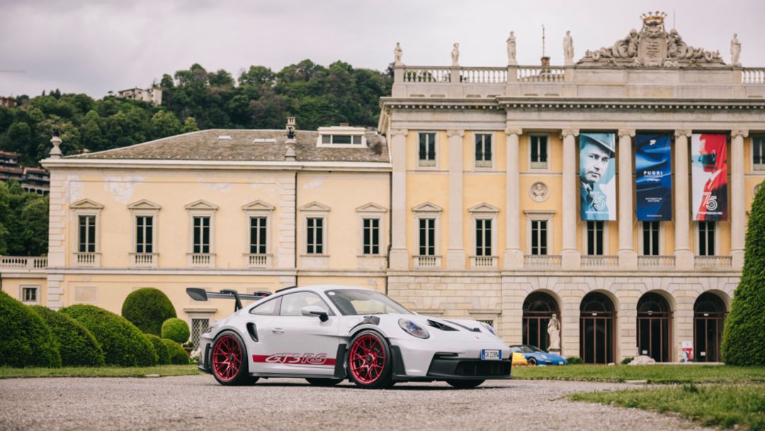 Porsche 911 GT3 RS, Fuori Concorso, Villa Olmo, Como, Italien, 2023, Porsche AG
