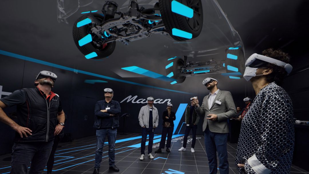 Technik anschaulich pr&auml;sentieren: so nutzt Porsche Mixed Reality