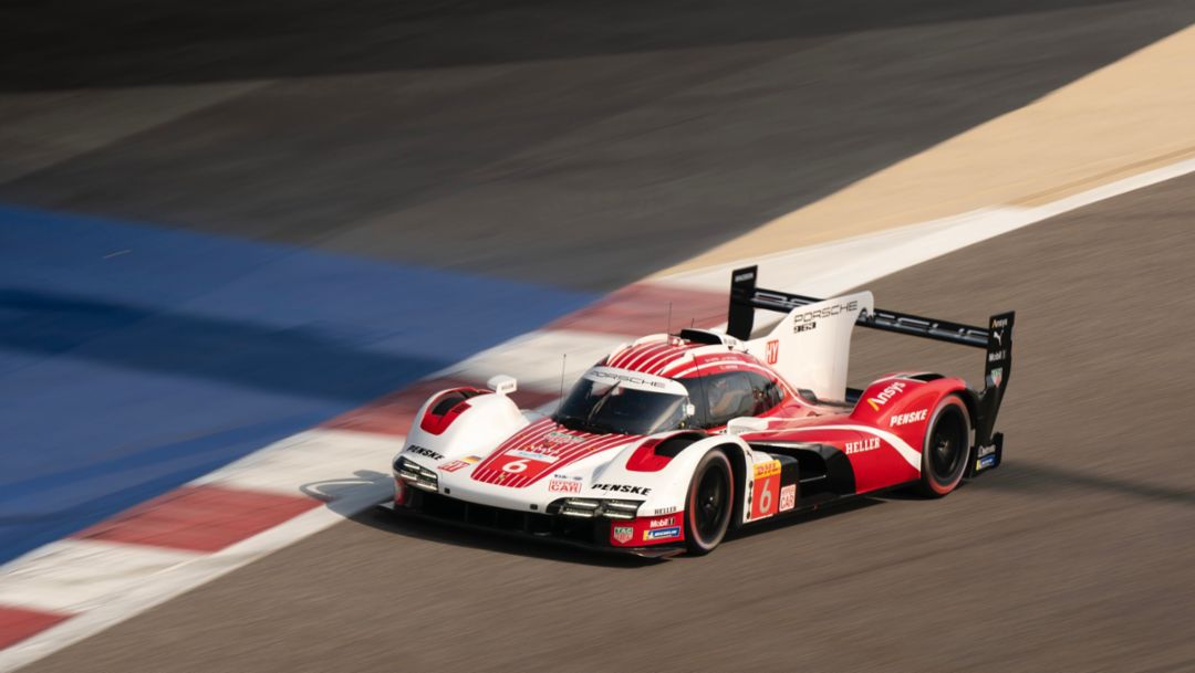 Kevin Estre (F), Andre Lotterer (D), Laurens Vanthoor (B), Porsche 963, Porsche Penske Motorsport (#6), WEC, 2024, Porsche AG