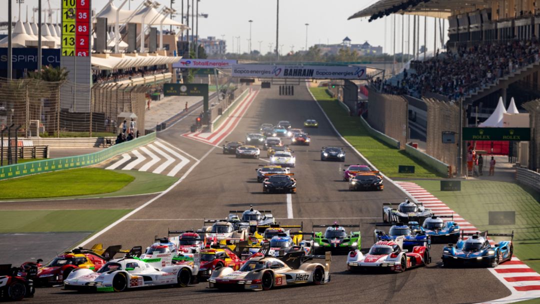 Carrera, 8 Horas de Baréin, Campeonato del Mundo de Resistencia FIA (WEC), 2024, Porsche AG