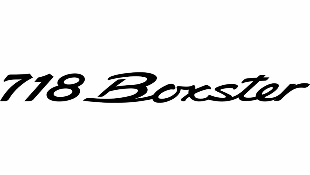 718 Boxter Schriftzug, Porsche AG