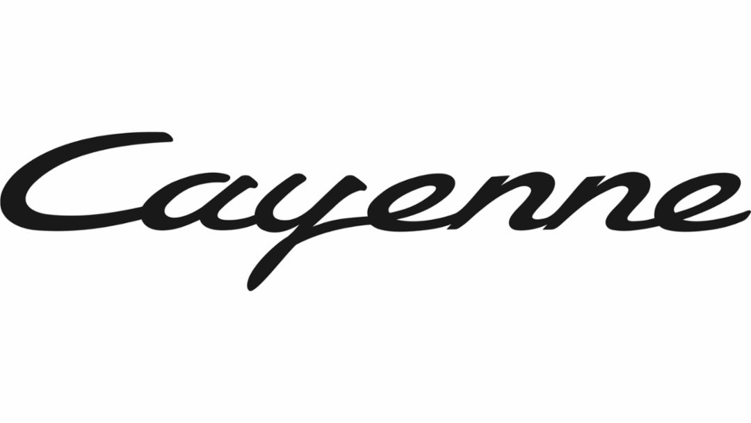 Cayenne Schriftzug, Porsche AG