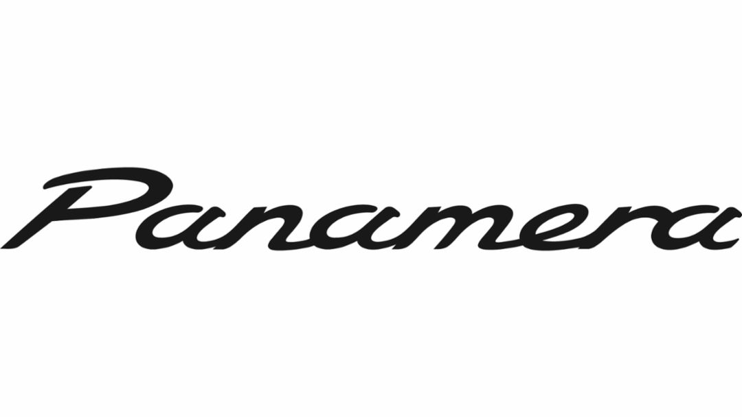Panamera Schriftzug, Porsche AG