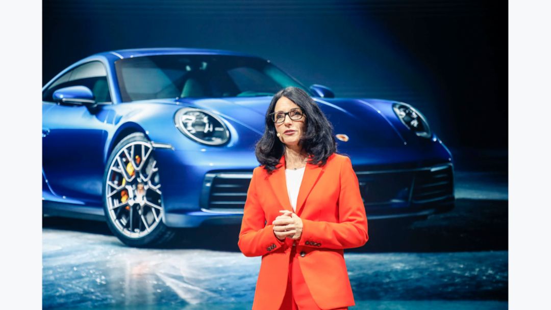 Babara Frenkel, Member of the Executive Board, Procurement, 2021, Porsche AG