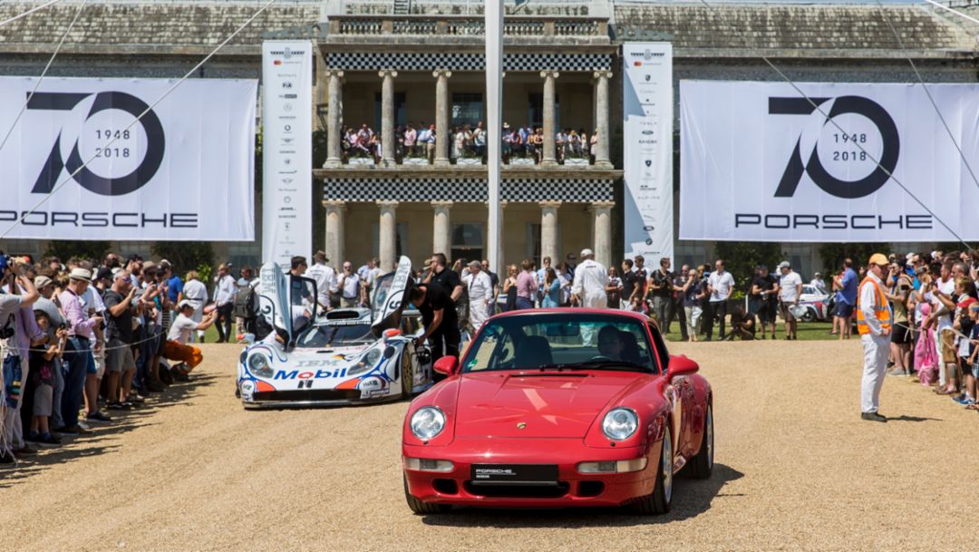 Porsche at the Goodwood Festival of Speed 2018