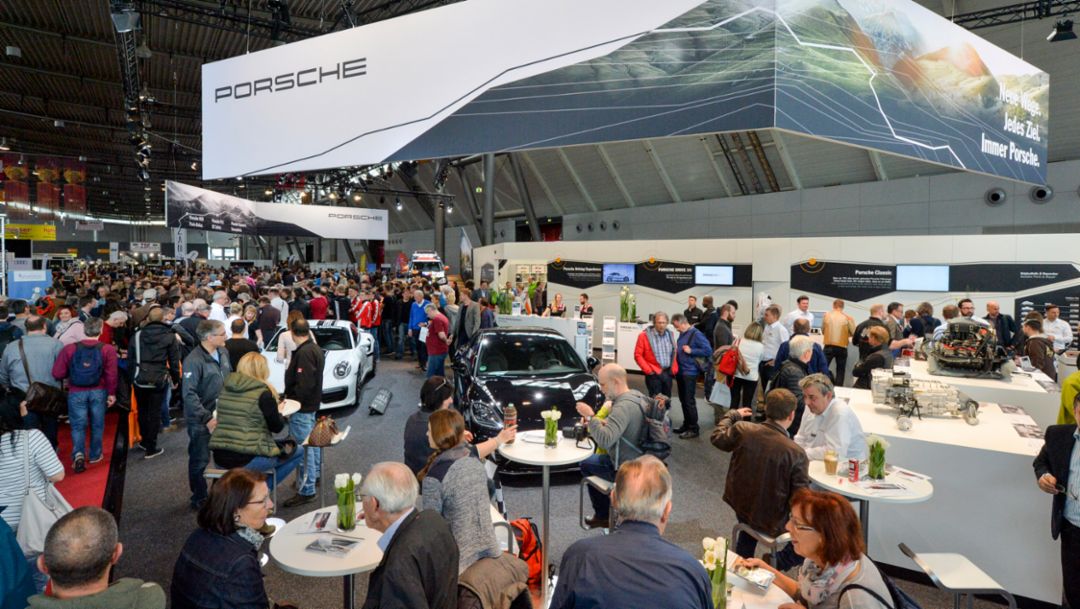 Porsche Museum at the Retro Classics fair