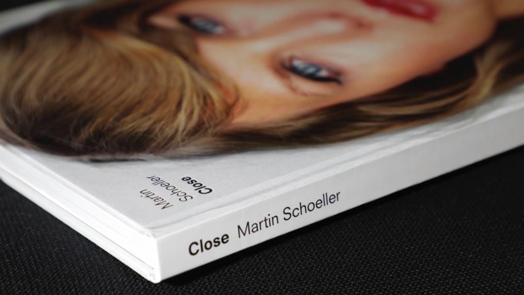 Mark Webber close up – in Schoeller’s new photo book, Close