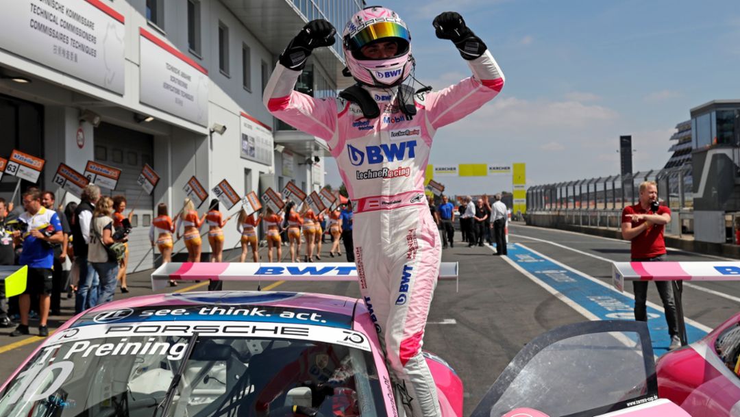 PCCD: Thomas Preining scores fourth win of the season at the Nürburgring