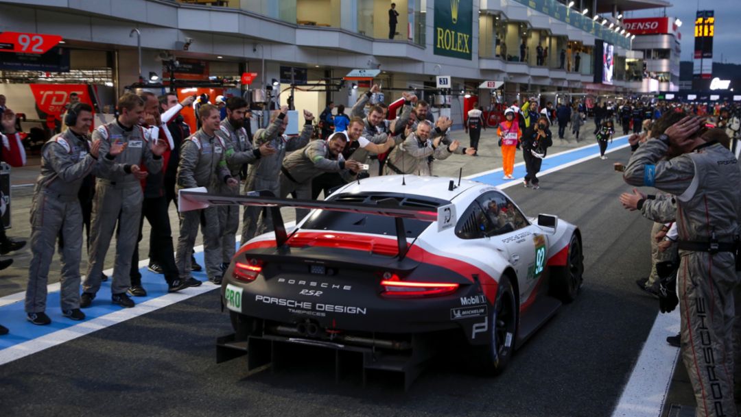 911 RSR, Rennen, FIA WEC, Fuji, 2018, Porsche AG