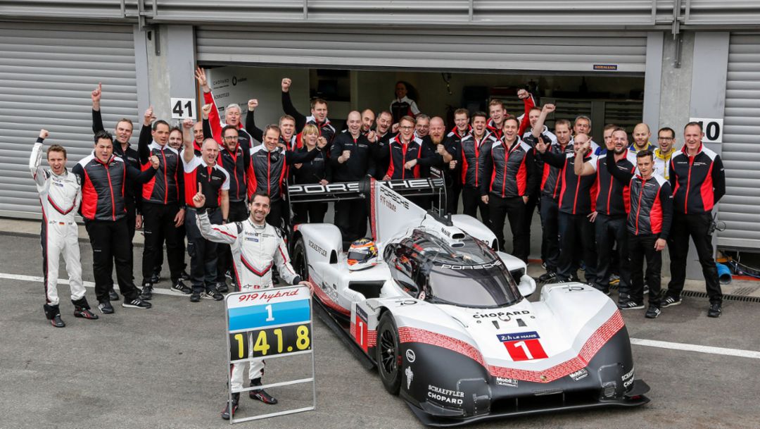 Porsche hybrid race car is faster than Formula One 